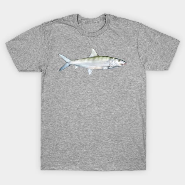 Bonefish T-Shirt by fishindecals